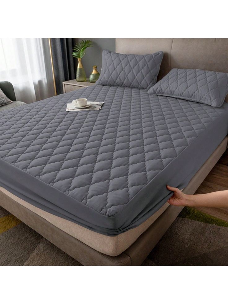 “Cubre Colchón Acolchado Premium – Sueño más cómodo, colchón protegido” *funda grátis*