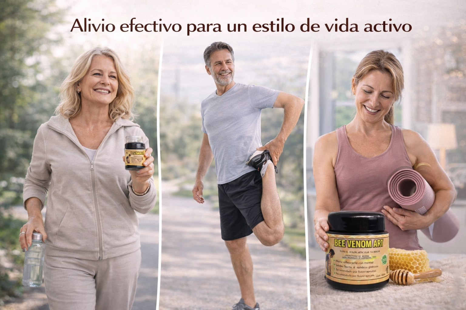 Bee Venom Art – Crema tópica para aliviar molestias musculares y articulares