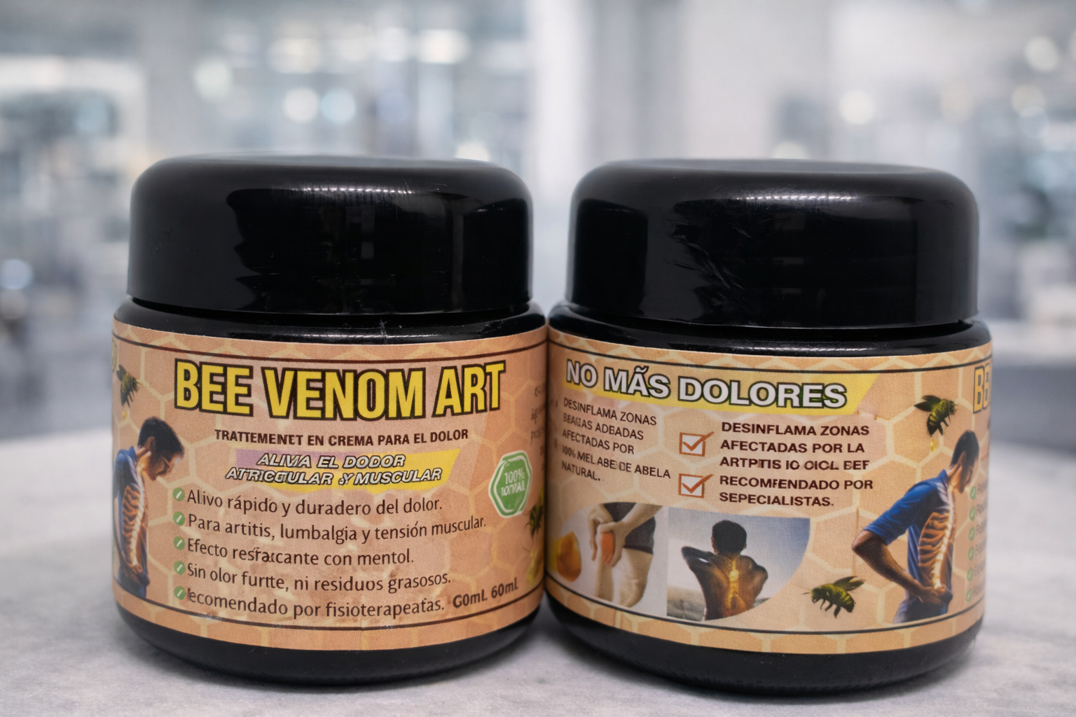 Bee Venom Art – Crema tópica para aliviar molestias musculares y articulares