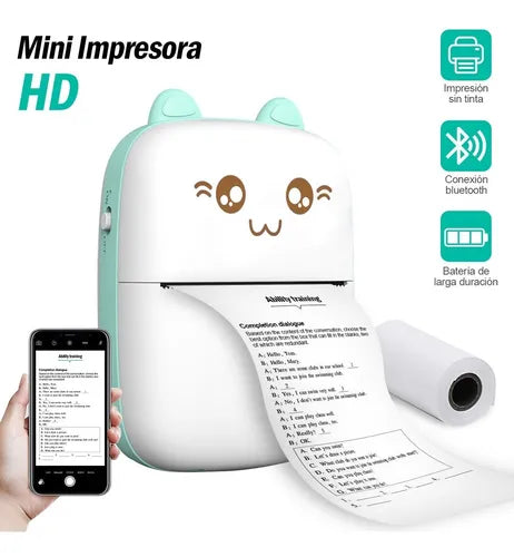Mini Impresora Portatil Termica