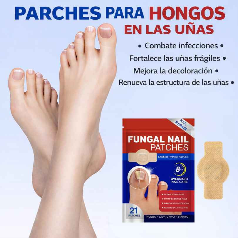 PARCHES ANTIHONGOS PARA UÑAS