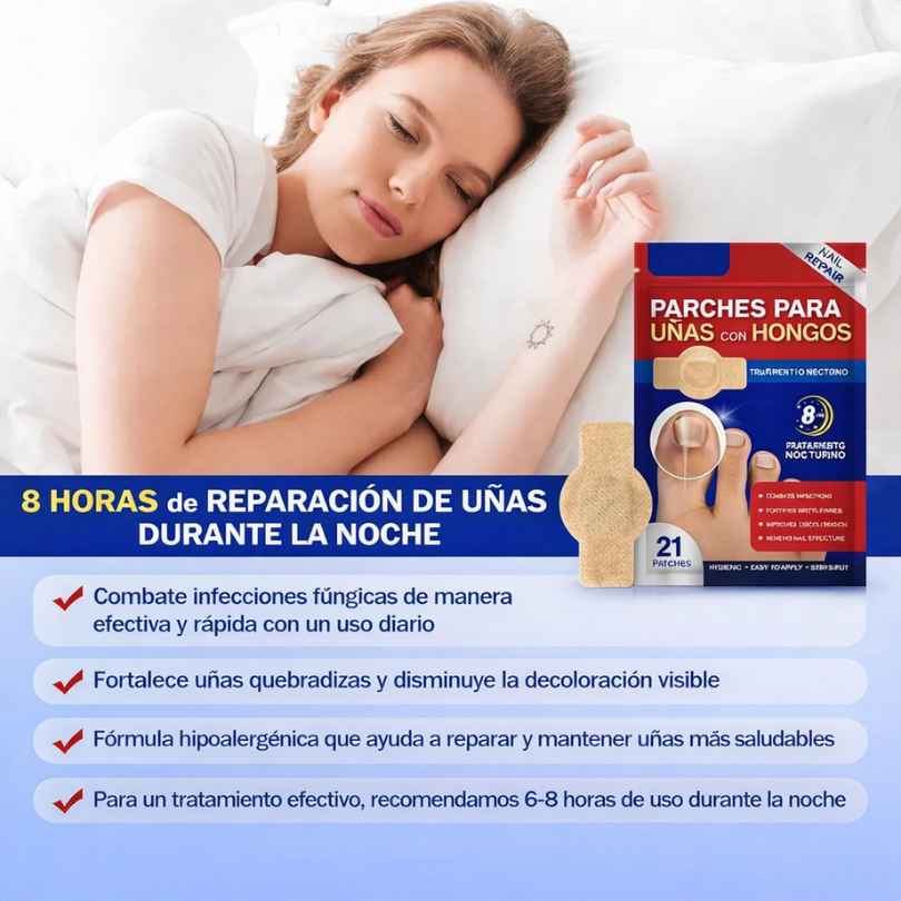 PARCHES ANTIHONGOS PARA UÑAS